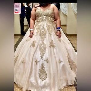 Full length, formal gown